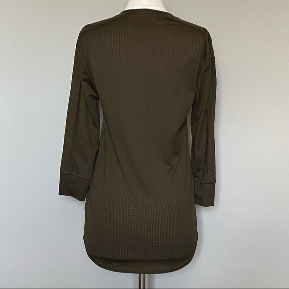 Helmut Lang Green Sport Mesh Tunic Top, XS - Picture 6 of 8